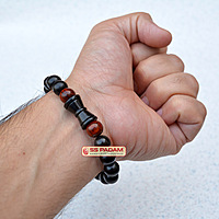 Shiv Damru Ebony Wood Karungali Bracelet