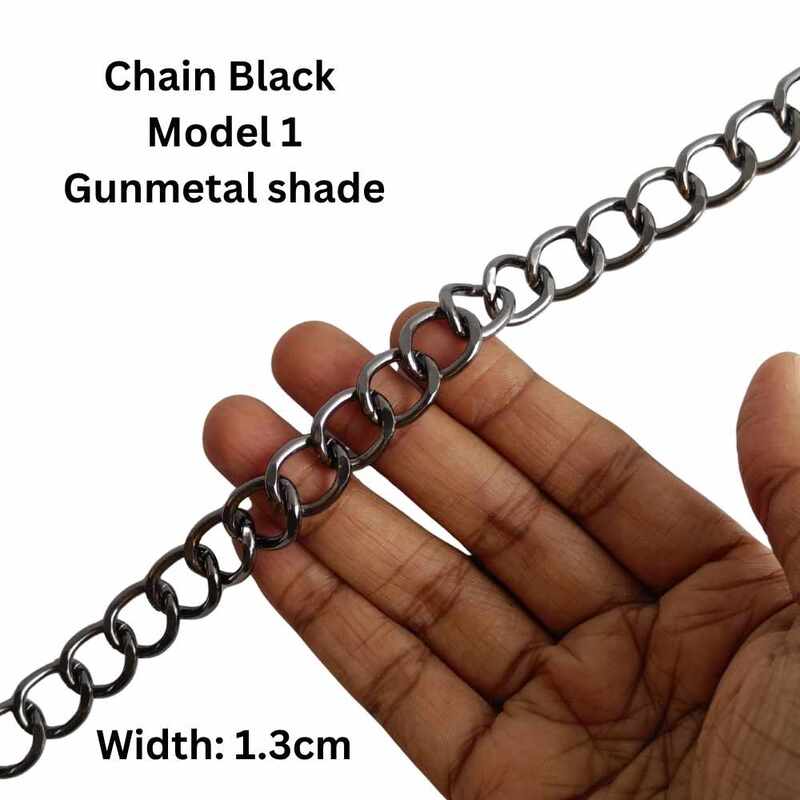 Bag Chain Assorted- Black- Without hook Bag Chain Assorted- Black- Without hook