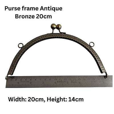 Purse frame Antique Bronze Purse frame Antique Bronze