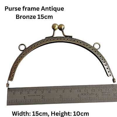 Purse frame Antique Bronze Purse frame Antique Bronze