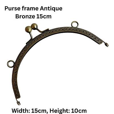 Purse frame Antique Bronze Purse frame Antique Bronze