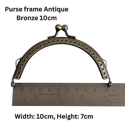 Purse frame Antique Bronze Purse frame Antique Bronze