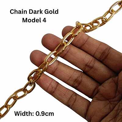 Bag Chain Assorted- Dark Gold- Without hook
