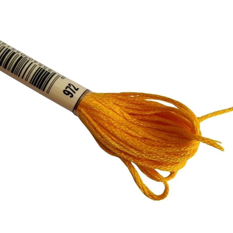 Airo Embroidery Thread 972 Deep Canary Yellow Airo Embroidery Thread 972 Deep Canary Yellow