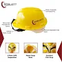 Shreeji Safety Helmet Nap Yellow