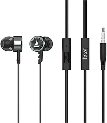 Boat wired powerful bass & crystal clear audio Magnet Headphone