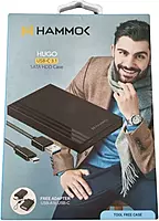 Hammok Cleo 2.5" USB-C 3.1 HDD Case – High-Speed, Stylish, RGB Lighting