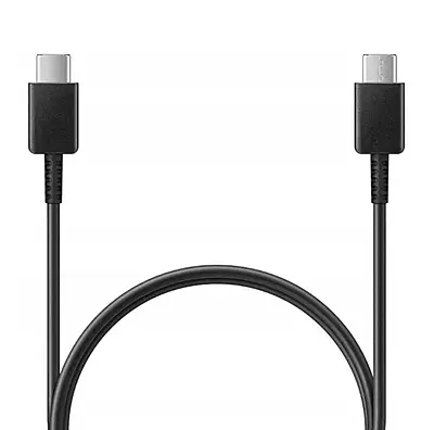 Samsung original Superfast Type C To C Mobile Data Charging Cable for Galaxy F55/A55/A35/M55/F55/F15/M15/A54/A15/A14/A34/A23/S21 Fe/S22/S23/S23 Fe 5G/S24/Z Fold 5,Transfer Power Delivery Cable