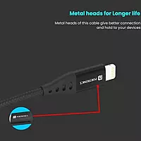 Portronics Konnect L – 20W PD Type-C to 8-Pin Cable offers fast charging and data transfer. Durable design, compatible with iPhones and iPads, ensuring reliable performance for all your devices.