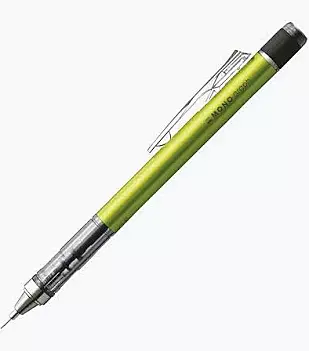 TOMBOW MONO GRAPH MECH PENCIL 0.5 NEON YELLOW