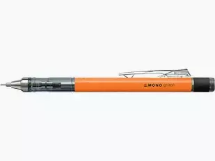 TOMBOW MONO GRAPH MECH PENCIL 0.5 NEON ORANGE TOMBOW MONO GRAPH MECH PENCIL 0.5 NEON ORANGE