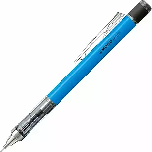 TOMBOW MONO GRAPH MECH PENCIL 0.5 NEON BLUE