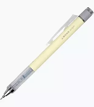 Tombow MONO Graph 0.5mm Mechanical Pencil Cream Yellow