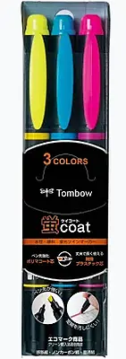 Tombow MONO Edge Twin Tip 3 Highlighter Set