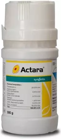Actara Insecticide – Thiamethoxam 25% WG for Pest Control - 100 gms