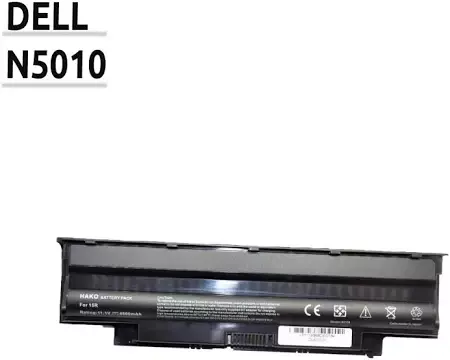 Dell N5010 Laptop Battery: High-quality replacement for Dell Inspiron N5010. 6-cell lithium-ion, 5200mAh capacity, delivers dependable power and longevity.