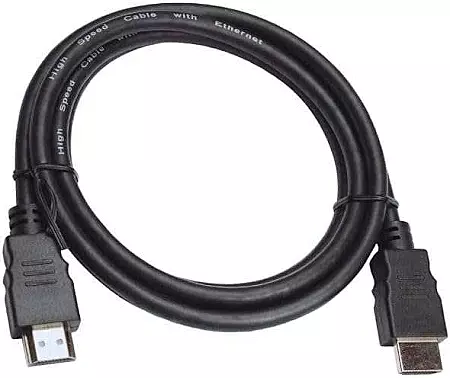 Uport High-Speed HDMI Cable (2m) – Male to Male, Black – 4K Ultra HD Compatible, Supports 3D, Ethernet, and Audio Return Channel, Ideal for TVs, Monitors, and Projectors.