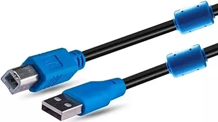 5 Meter USB Printer Cable – USB A to USB B 2.0 Active Cable | Reliable Printing | Black
