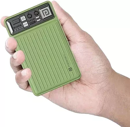 POR 2176 Luxcell Mini 10K Power Bank – 10000mAh | 22.5W PD | Green