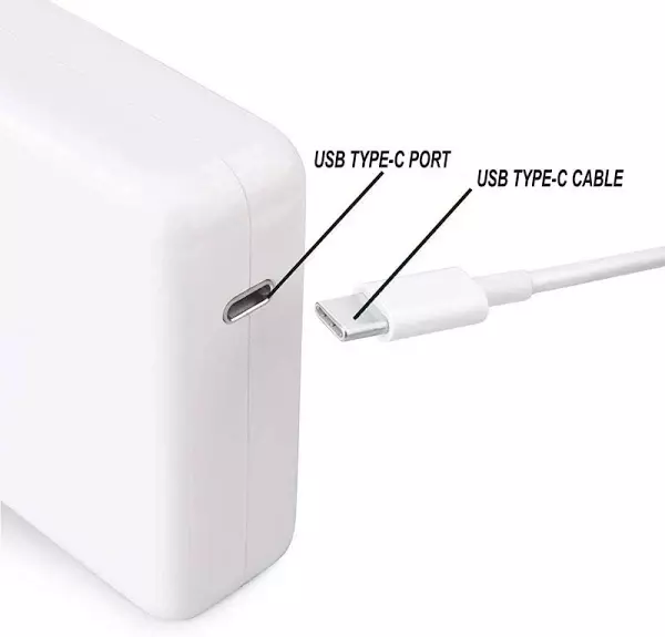 Laptop Adapter 61W 20V/3A Type-C For Apple MacBook Pro