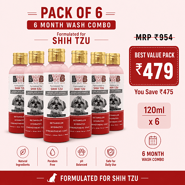 BWB SHIHTZU SHAMPOO-120ML BWB SHIHTZU SHAMPOO-120ML