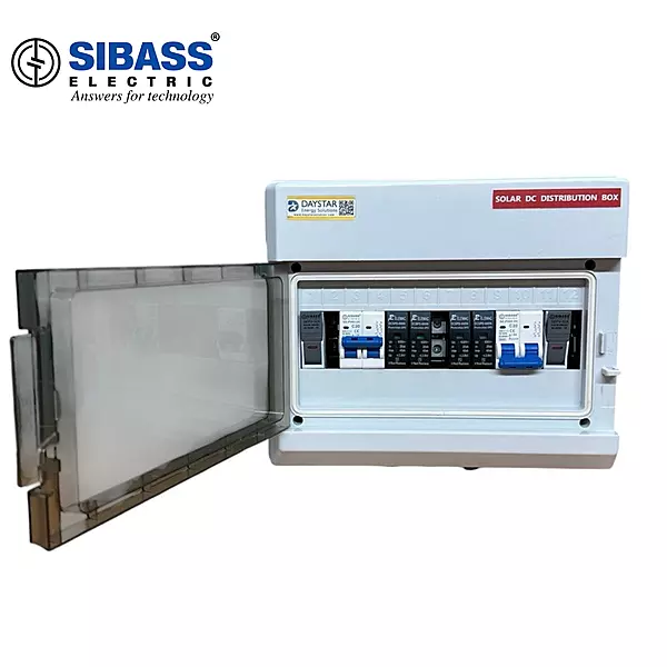 DCDB WaterShield IP65 Weatherproof – 20A MCB,600V SPD & 20A Fuse Holder (5-10kW) (2-In-2-Out)