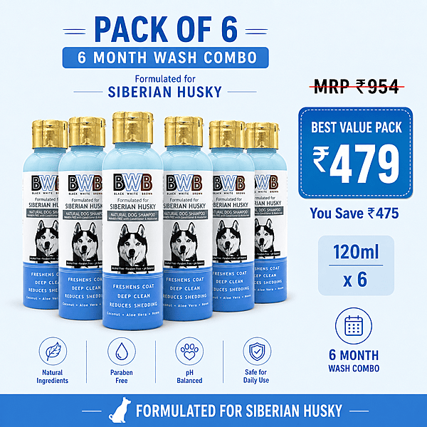 BWB SIBERIAN_HUSKY SHAMPOO-120ML