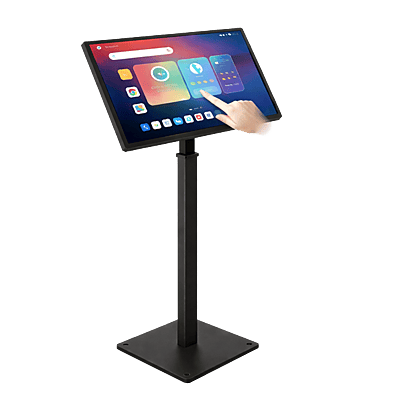 15.6” Android Floor Stand Kiosks – Smart, Sleek & Powerful!