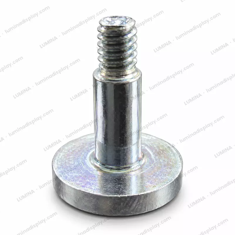 M4 1217 tall round magnet, 12 mm diameter x 17 mm long, for LED module mounting – Lumina