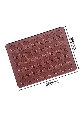 Silicon Macroon Sheet 48 Cavity