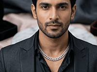 925 Silver Iced-Out Cuban Link Chain