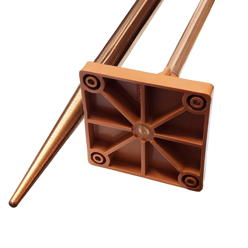 Copper Bonded Lightning Arrester (Single Spike)