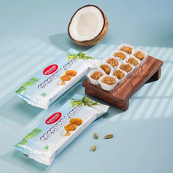 SIRIMIRI Coconut Laddu Tray Pack Rs 50 | Healthy sweets for kids and Family