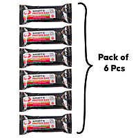 Sports Protein Bar - Kesar Almond Fudge 20g Protein Pack of 6 Pcs