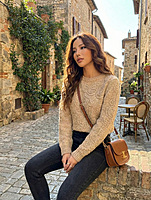 Embroidered Knit Sweater