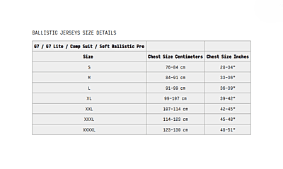 EVS G7 Ballistic Jersey
