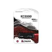Kingston KC3000 1TB NVMe Gen4 SSD – M.2 2280 | Up to 7000MB/s Read