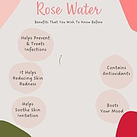 Kankshi organic 100% Natural Rose water