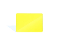 Pack of 12 Yellow Coloured A5 Whiteboards