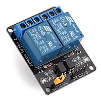 2-Channel 5V 10A Relay Module with Optocoupler (Isolated) for Arduino, PIC, AVR, DSP, ARM