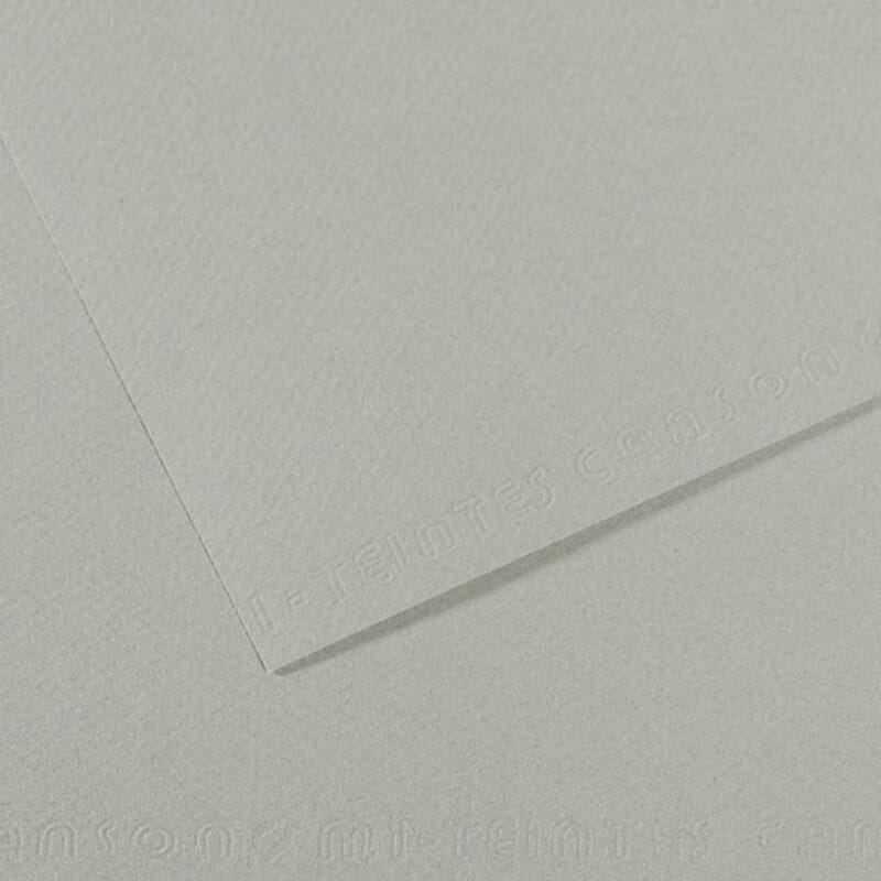 CANSON MI-TEINTES PAPER 354- Sky grey PK OF 10