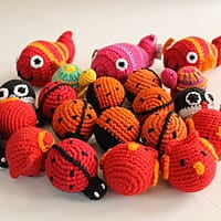 Crochet Penguin Small Rattle