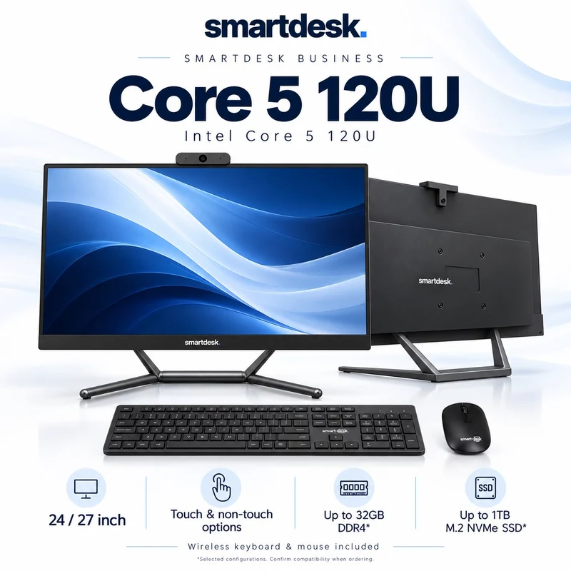 SmartDesk Business Core 5 120U All-in-One PC