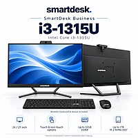 SmartDesk Business Core i3-1315U All-in-One PC β 13th Gen