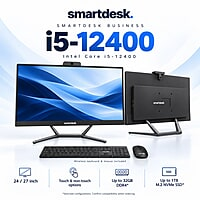 SmartDesk Business Core i5-12400 All-in-One PC β 12th Gen