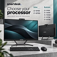 SmartDesk Business Core i5-12400 All-in-One PC β 12th Gen