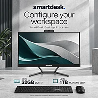 SmartDesk Business Core i3-14100 All-in-One PC β 14th Gen