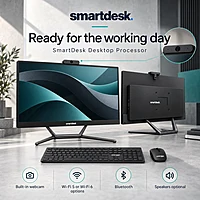 SmartDesk Business Core i3-14100 All-in-One PC β 14th Gen