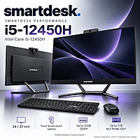 SmartDesk Performance Core i5-12450H All-in-One PC β 12th Gen