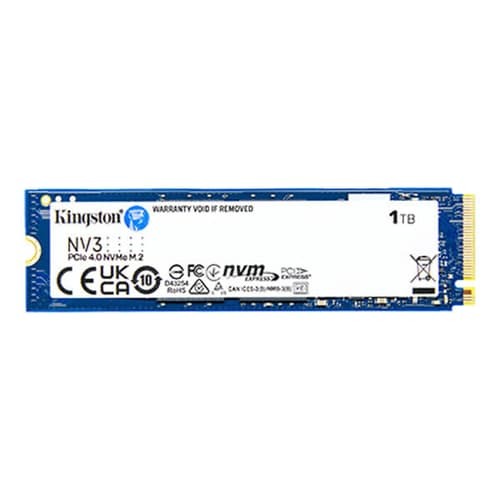 Kingston NV3 1TB NVMe SSD – M.2 2280 | PCIe Gen4 | Up to 6000MB/s Read